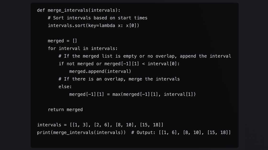 Mastering Merge Intervals - A Comprehensive Guide to Combining Overlapping Intervals